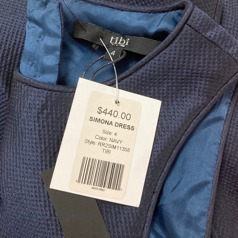 TIBI Simona Crew Neck Mini Dress - Picture 14 of 14